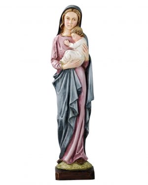 Statue of Madonna and Baby Jesus cm 50