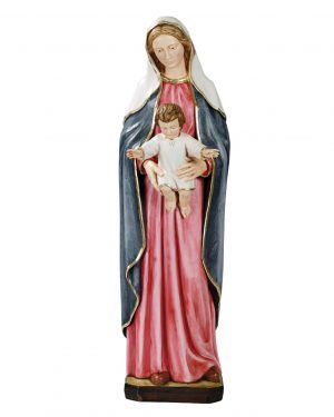 Statue of Madonna and Baby Jesus cm 80
